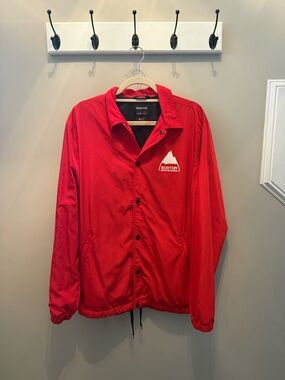 Burton Red Jacket - LivingLining Waterproof Shell